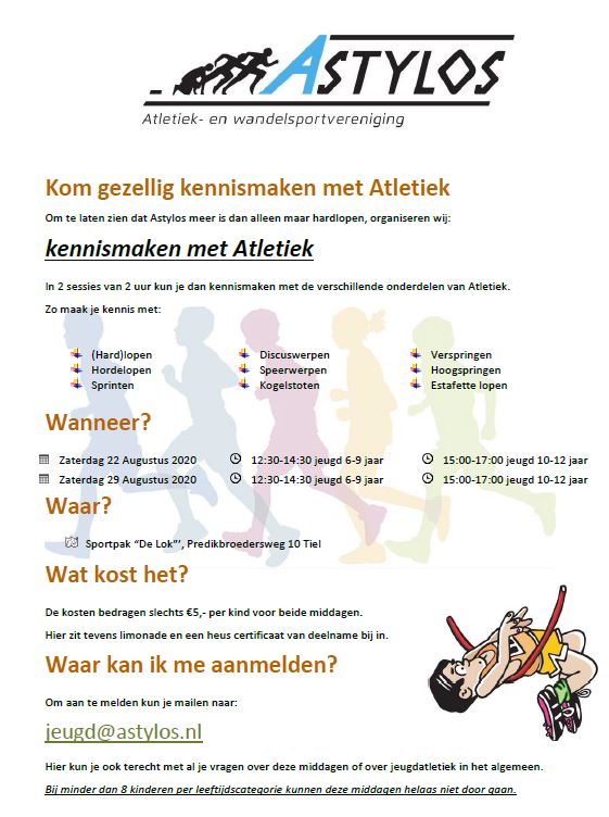 Maak kennis met Atletiek